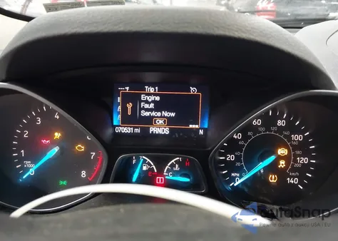 2017 Ford Escape Se из США, поврежденный, VIN 1FMCU9GD4HUE03462